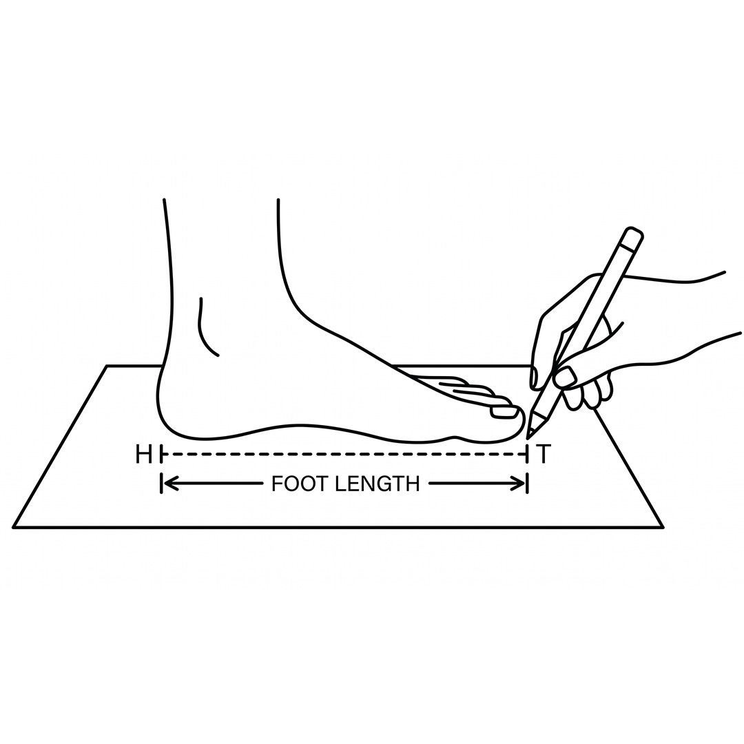 Foot length measurement