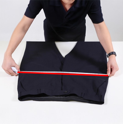 Half Hip garment measurement